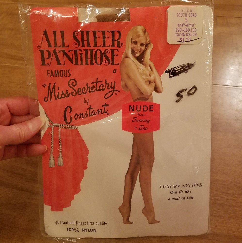 Vintage, New in Package, Nylons